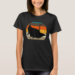 Camiseta Manta Ray Retro Vintage Stingray Peixe Oceano Biol