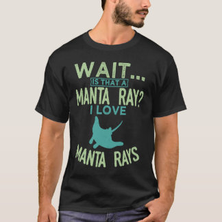 Camiseta Manta Ray Stingray Fish Ocean Biologist I Love Man