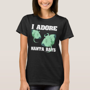 Camiseta Manta Ray Stingray Fish Ocean Biologista Mantas