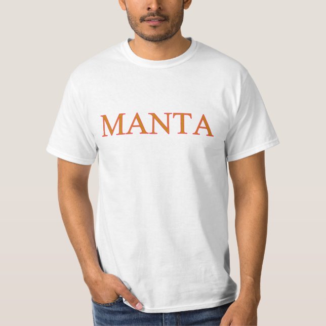 Camiseta Manta T-Shirt (Frente)