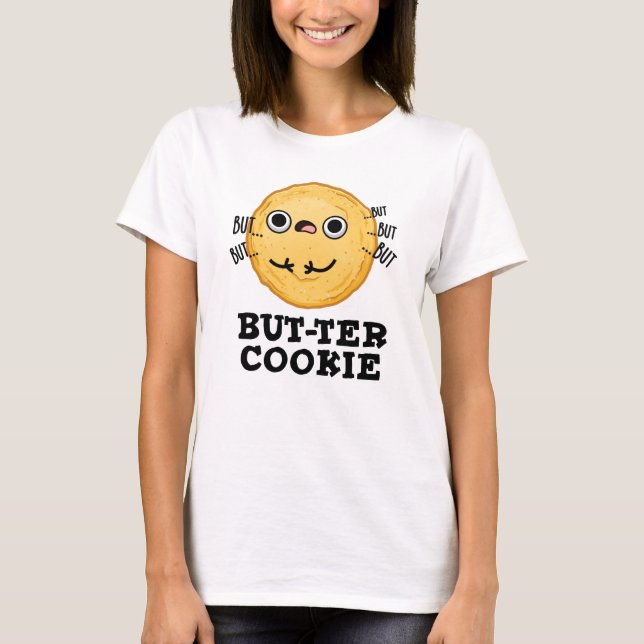 Camiseta Manteiga Cookie Comida Engraçado (Frente)