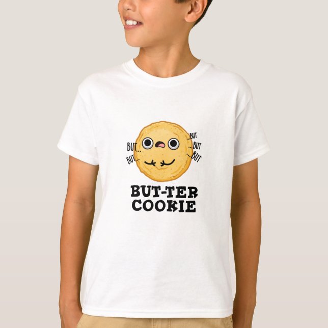 Camiseta Manteiga Cookie Comida Engraçado (Frente)