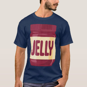 Camiseta Manteiga de Amendoim com Geleia - único
