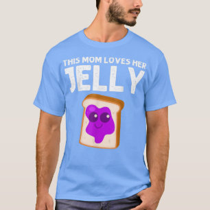 Camiseta Manteiga De Amendoim E Arte De Geleia Mamãe Matam