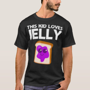 Camiseta Manteiga De Amendoim E Arte De Geleia Para Criança