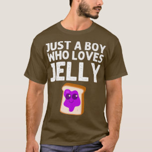 Camiseta Manteiga De Amendoim E Arte De Geleia Para Meninos