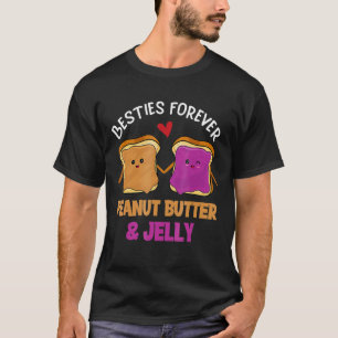 Camiseta Manteiga De Amendoim E Besties De Geleia Para Semp