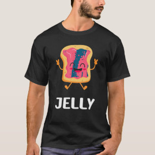 Camiseta Manteiga De Amendoim E Casal De Combinação De Hall