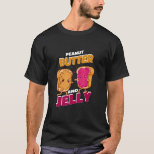 Camiseta Manteiga de Amendoim E Geléia Comestível Semente d