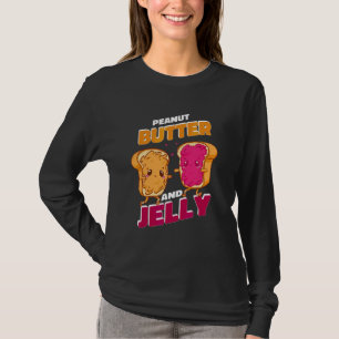 Camiseta Manteiga de Amendoim e Geléia Comestível Semente d