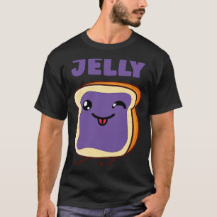Camiseta Manteiga De Amendoim E Geleia Correspondendo Ao Ca