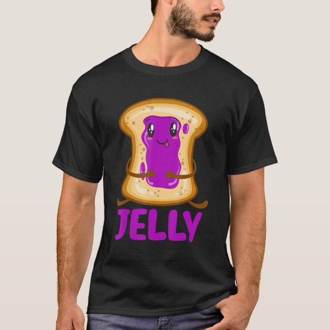 Camiseta Manteiga De Amendoim E Geleia Correspondentes Pb+j (Frente)