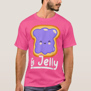 Camiseta Manteiga de amendoim e geleia Kawaii PB&J Correspo