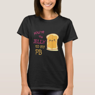 Camiseta Manteiga De Amendoim E Geleia Seu Casal Valenti