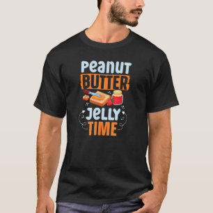 Camiseta Manteiga De Amendoim E Geleia Tempo Pb E J Café Da