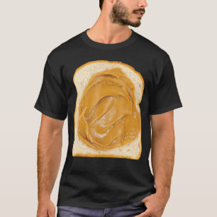 Camiseta Manteiga de amendoim em fantasia de pão