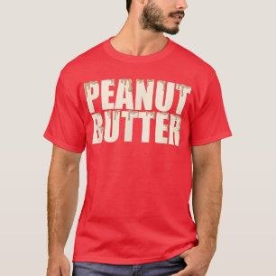 Camiseta Manteiga de amendoim Geleia Correspondente a Casai