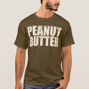 Camiseta Manteiga de amendoim Geleia Correspondente a Casai
