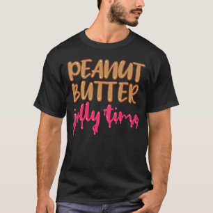 Camiseta Manteiga de amendoim Tempo BFF Correspondência de 