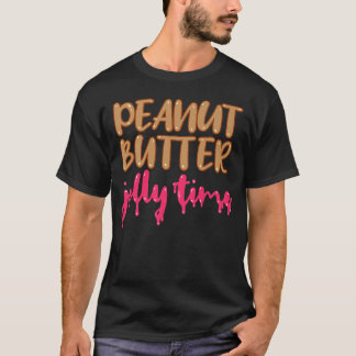 Camiseta Manteiga de amendoim Tempo BFF Correspondência de