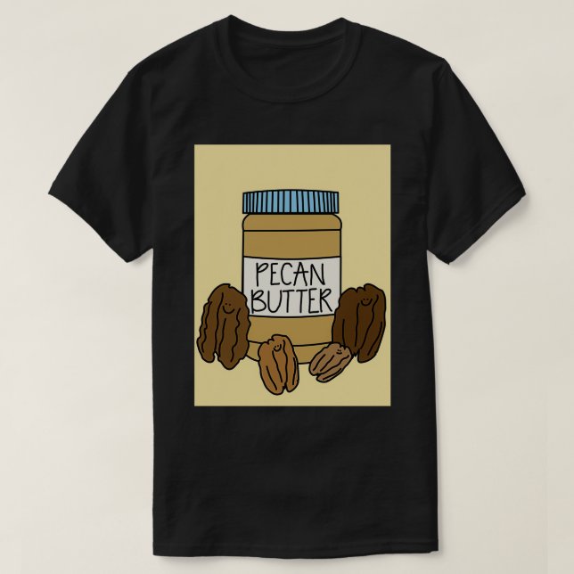 Camiseta Manteiga Pecan (Frente do Design)
