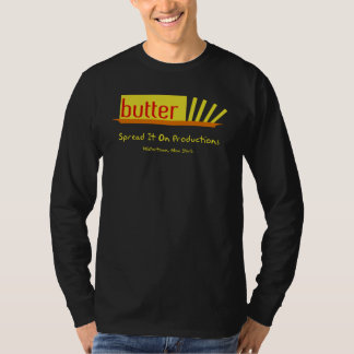 Camiseta manteiga preta
