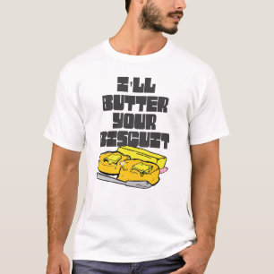 Camiseta Manteiga seu biscoito