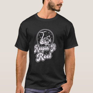 Camiseta Mantém 2019 É Real, Ditos Engraçados Pescador Retr