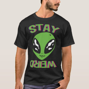 Camiseta Mantém a Alienígena estranha