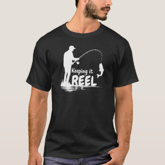 Camiseta Mantendo a Coisa Real - Dito Divertido de Pesca