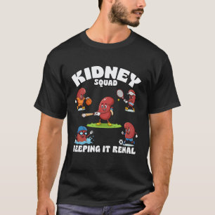 Camiseta Mantendo a Enfermagem em Diálise Médicos Nefrologi