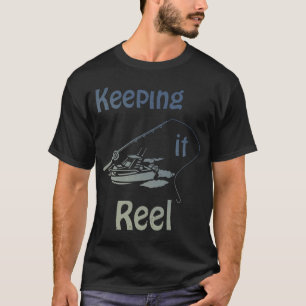 Camiseta Mantendo a Linha - Pesca