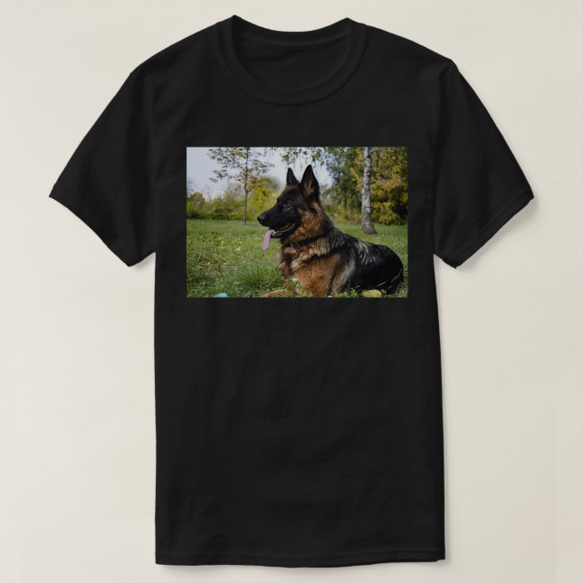 Camiseta Mantendo a Monitorização GSD (Frente do Design)