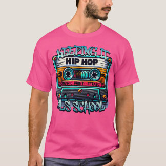 Camiseta Mantendo-A Na Velha Escola - Salto De Salto Na Vel
