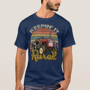 Camiseta Mantendo-A Vintage Rural Afastada Design Local