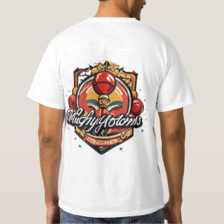 Camiseta Mantendo-o fresco com as vibrações da nostalgia do