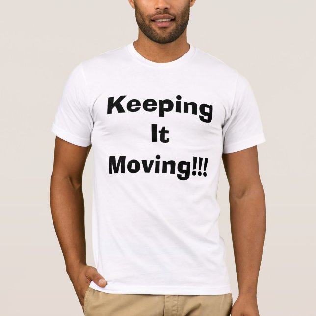 Camiseta Mantendo o mover-se (Frente)