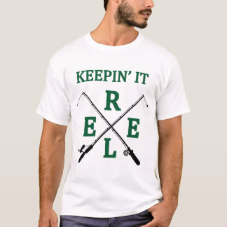 Camiseta Mantendo-o no Reel Tee - Reel na Diversão!