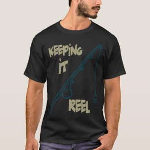 Camiseta Mantendo o Reel - Pesca