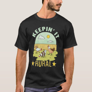Camiseta Mantendo o Rural para o Agricultor e Jardineiro F