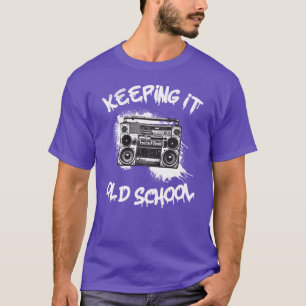 Camiseta Mantendo o velho estilo Boombo Hip Hop grafite dos
