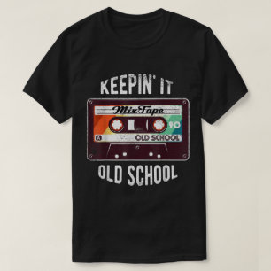 Camiseta Mantendo o Velho Estilo Mixtape Retro