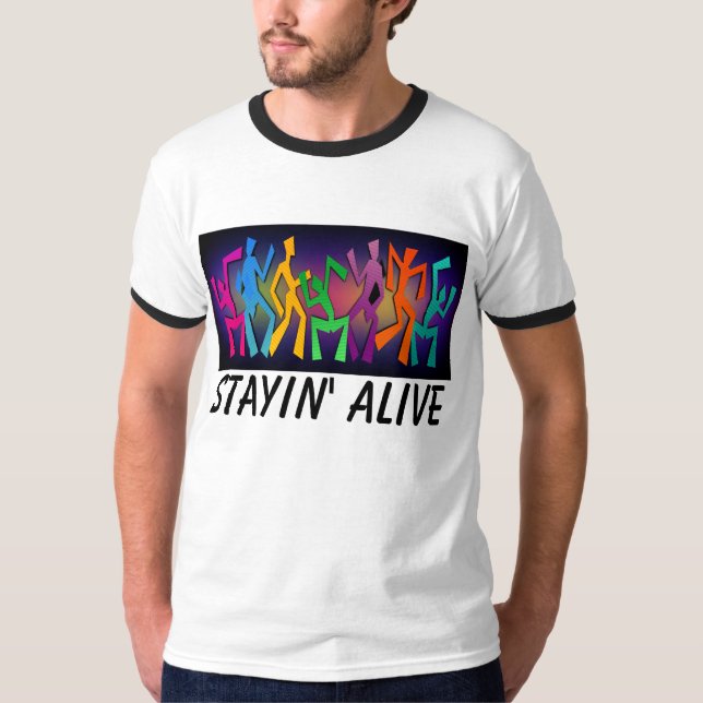 Camiseta Mantendo T-shirts vivas, Disco (Frente)