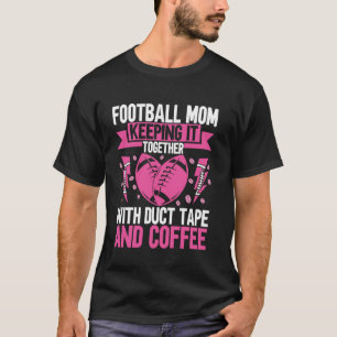 Camiseta Mantendo Tudo Junto com Fita Adesiva e Pé de Café