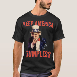Camiseta Mantenha a América Trumpless