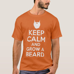 Camiseta Mantenha a barba mais tranquila com a saia clássic
