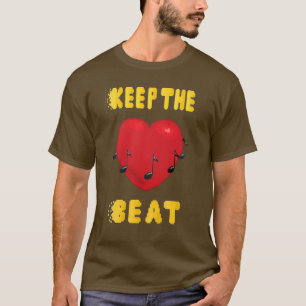 Camiseta Mantenha a batida