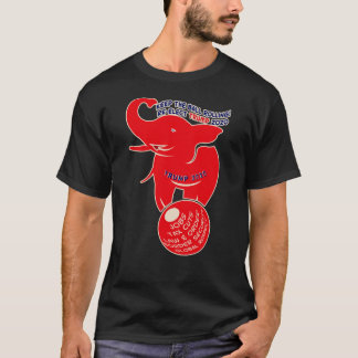 Camiseta Mantenha A Bola Rolando Trump 2020