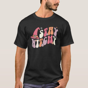 Camiseta Mantenha A Bruxa Que Trapalha O Chapéu Ou Trate O