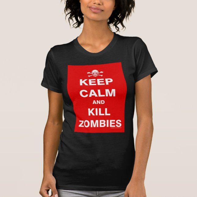 Camiseta Mantenha a calma (Frente)
